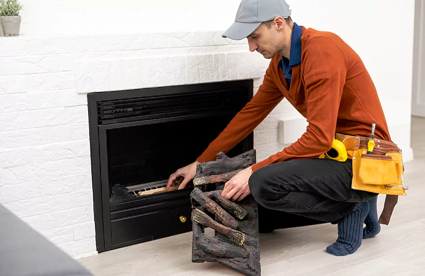 Wood Fireplace Repair in East Highland Park, VA